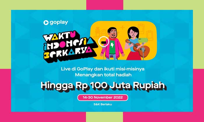 Event Waktu Indonesia Berkarya di GoPlay